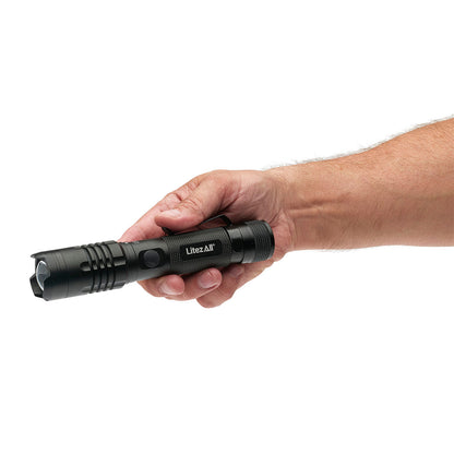 LitezAll 22668 Rechargeable Tactical Torch 1000 Lumens