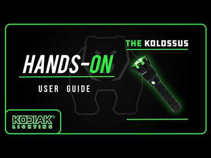 See the Kodiak Kolossus Tactical Flashlight in Action